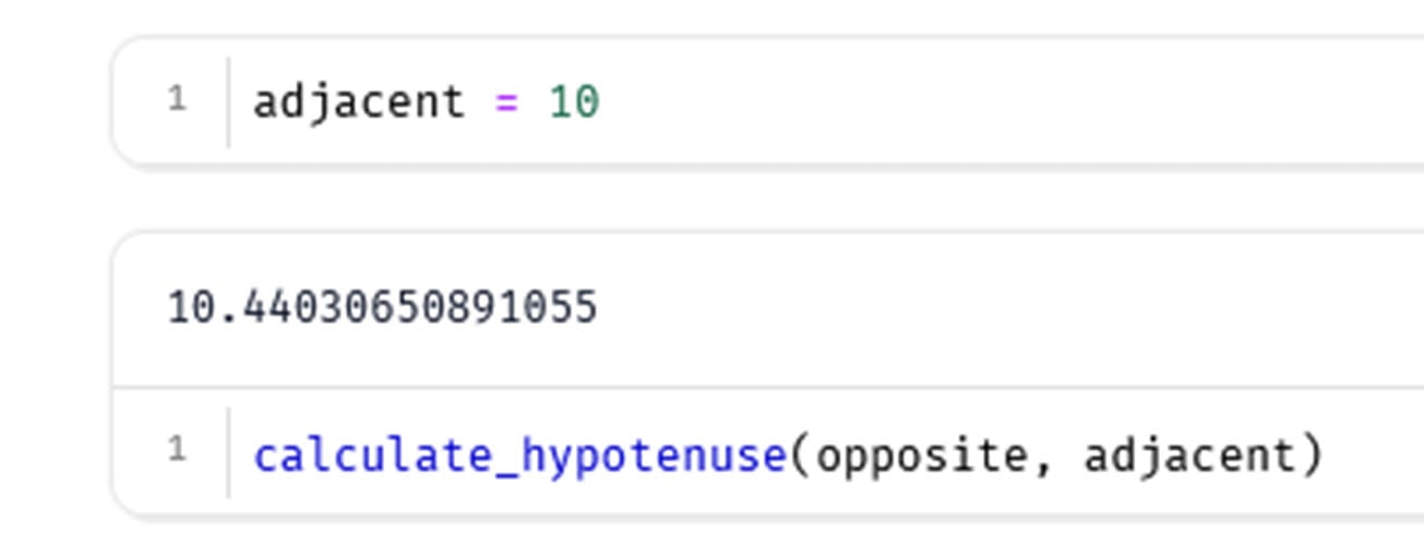Cell showing correctly updated value
