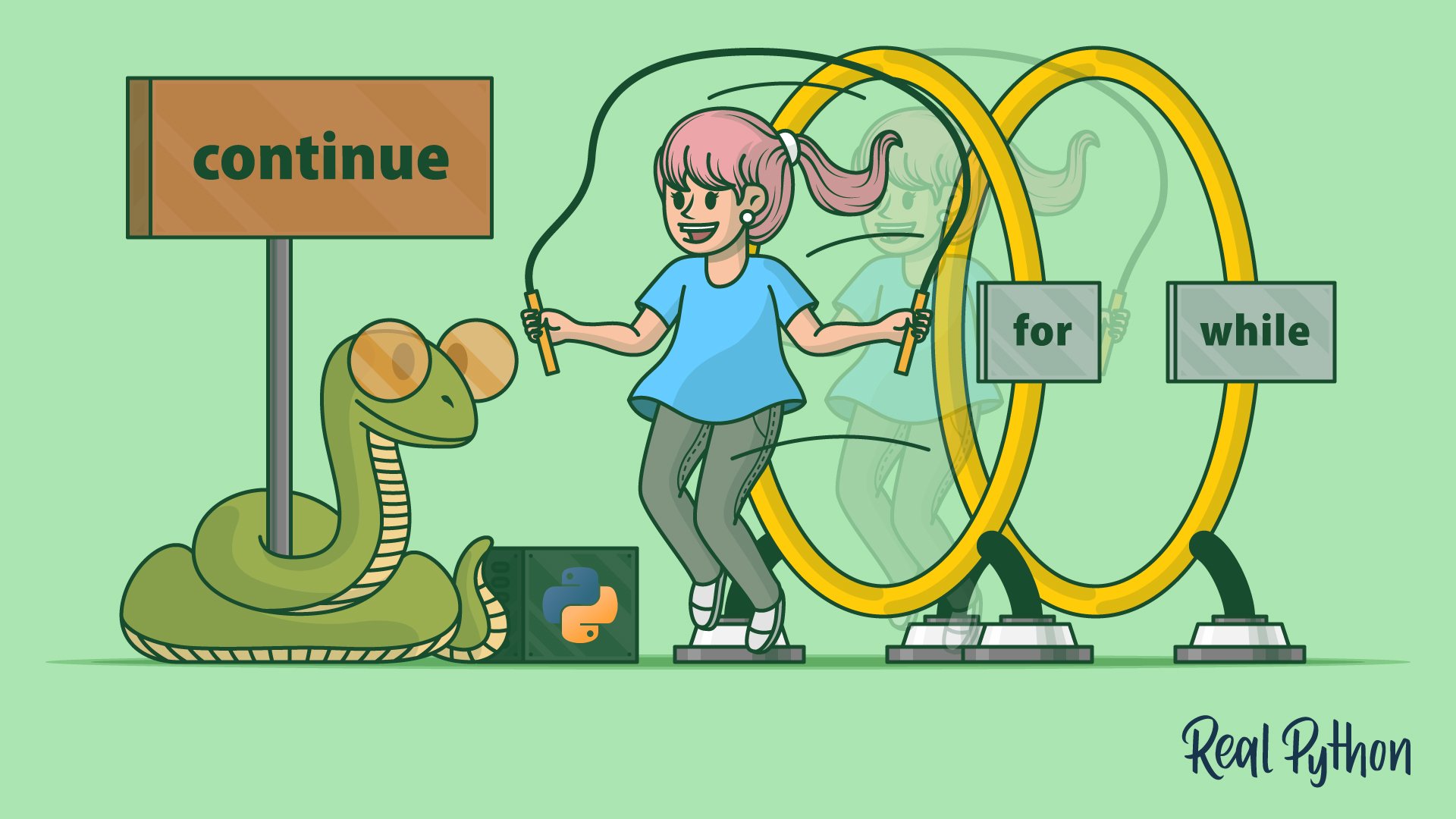 Skip Ahead in Loops With Python's Continue Keyword