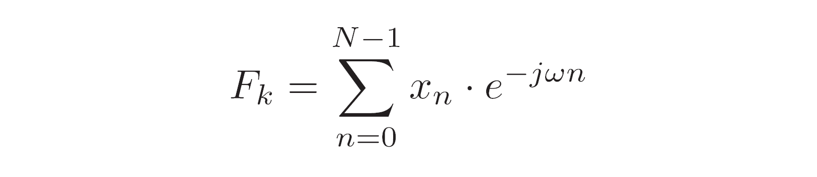 The Discrete Fourier Transform